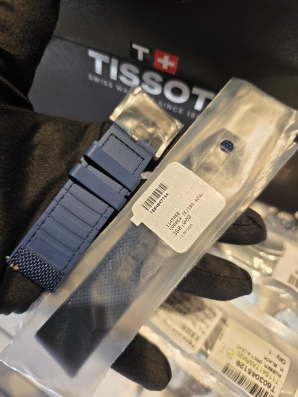 Correas Tissot T604047744 Correa solar T-Touch Connect Tejido Azul - Imagen 2