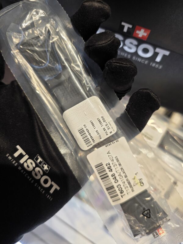 Correa Tissot PRX T603048462 PRX Powermatic 80 Rubber Black - Imagen 2