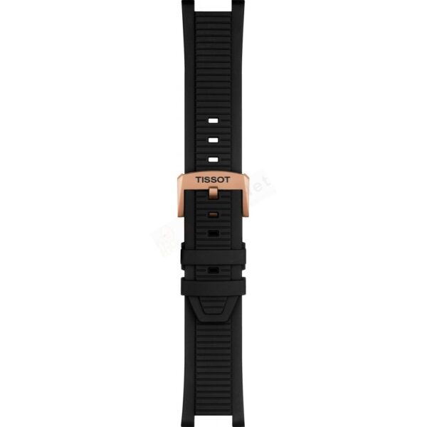 Correa Tissot T-Race 2023 negro rubber T603048543 - Imagen 2