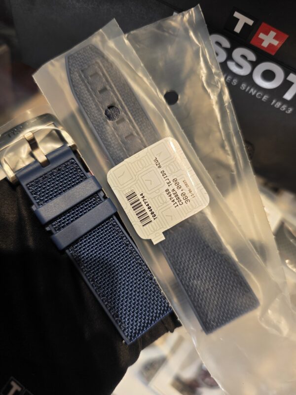 Correas Tissot T604047744 Correa solar T-Touch Connect Tejido Azul