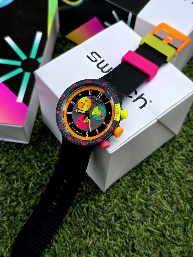 SWATCH NEON SEPPIA (SB02B104)