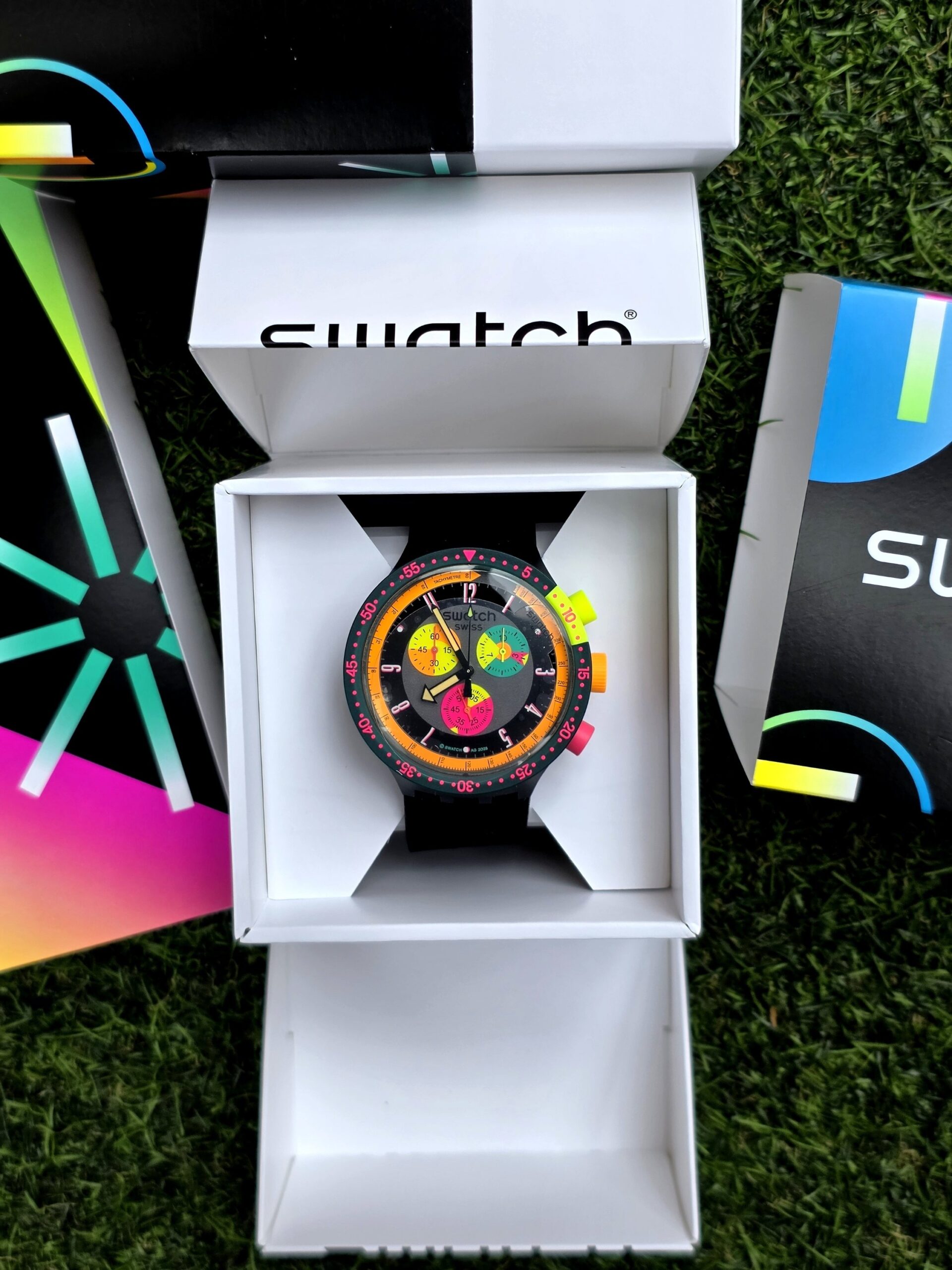 SWATCH NEON SEPPIA (SB02B104) 4 SWATCH NEON SEPPIA (SB02B104) - Imagen 4