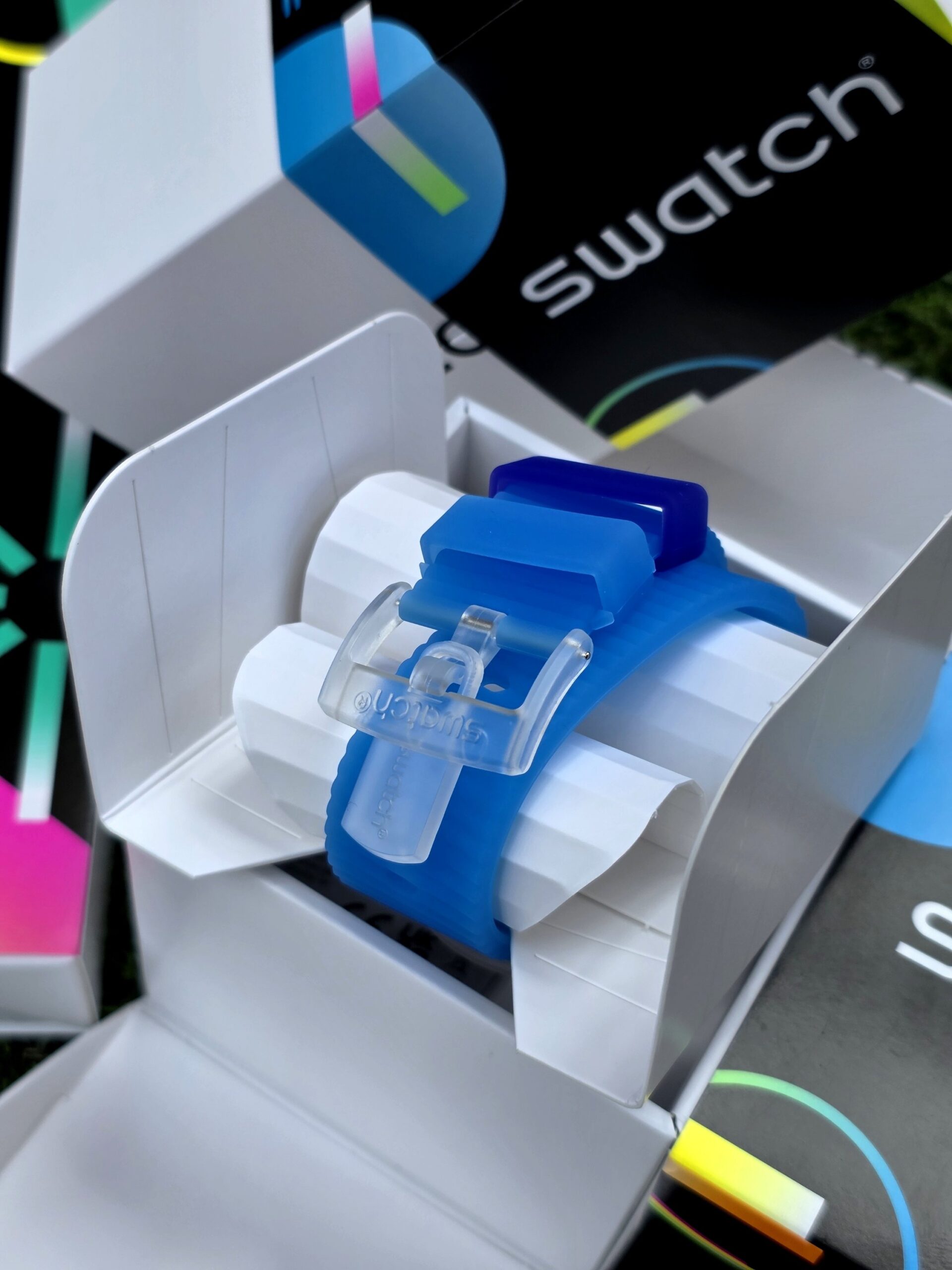 SWATCH NEON HIELO ( SB01K400) 4 SWATCH NEON HIELO ( SB01K400) - Imagen 4