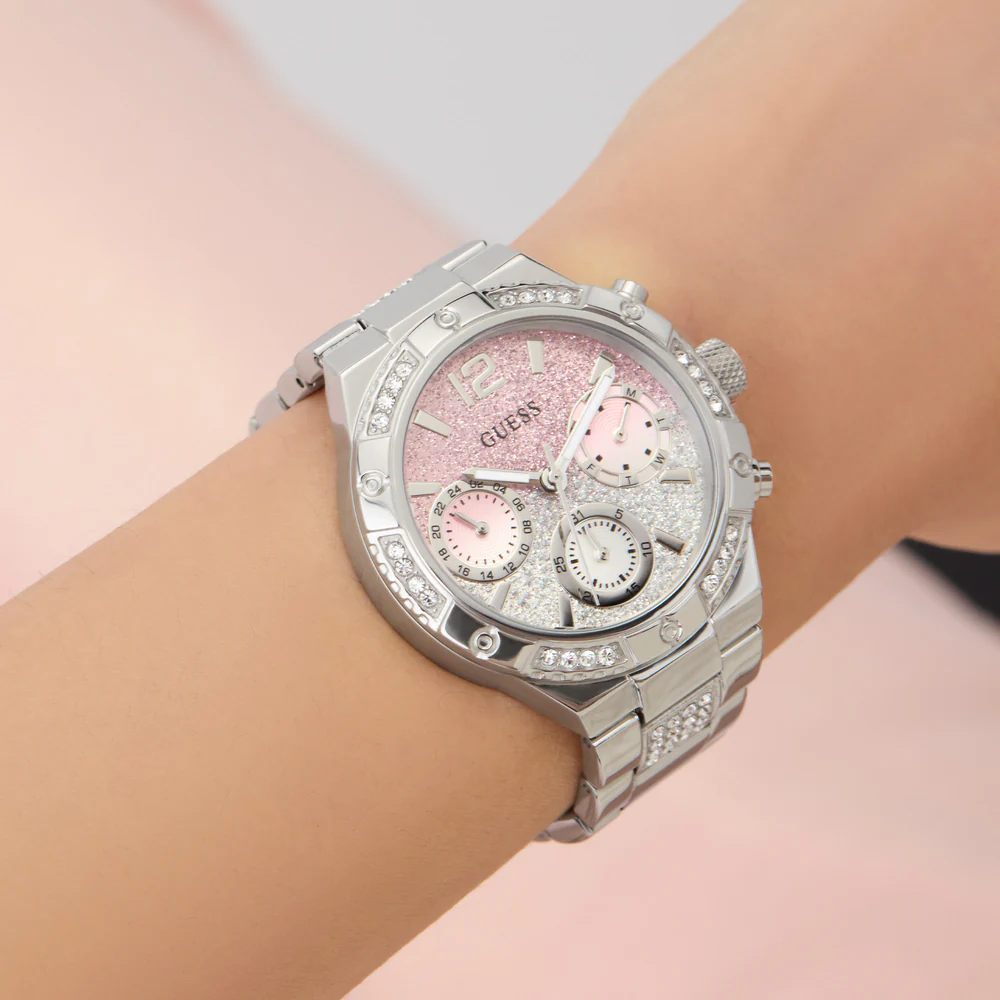 Reloj Guess Harlow plateado (GW0950L1) 5 Reloj Guess Harlow plateado (GW0950L1) - Imagen 5