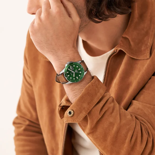 Reloj Fossil Blue Cuarzo Eco Cuero Hombre - FS5946 - Imagen 5