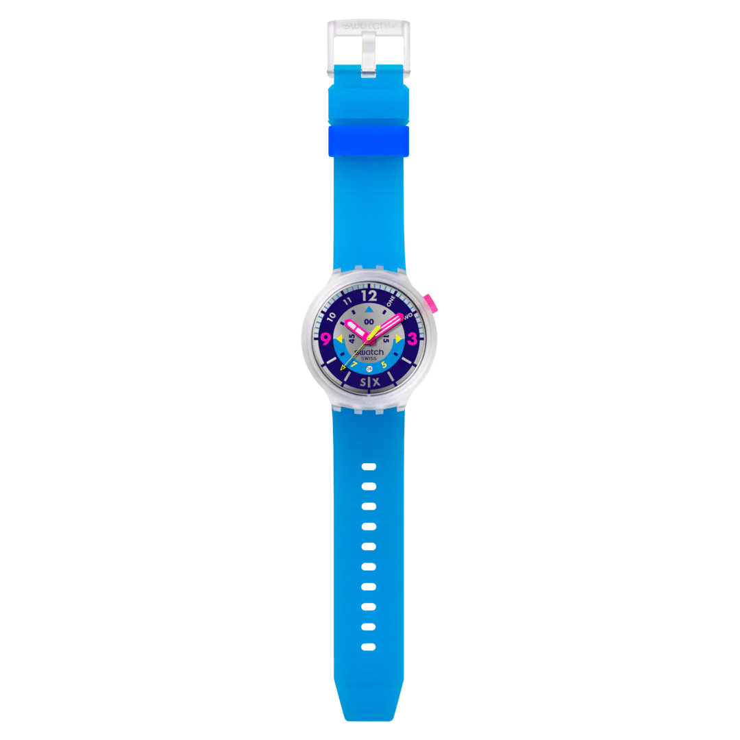 SWATCH NEON HIELO ( SB01K400) 5 SWATCH NEON HIELO ( SB01K400) - Imagen 5