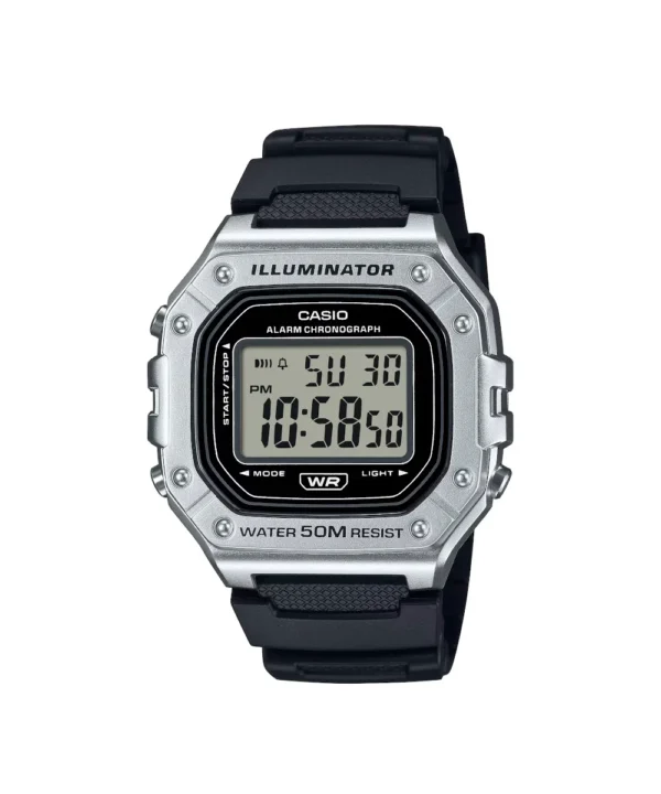 RELOJ CASIO W-218HM-7AVDF -NEGRO