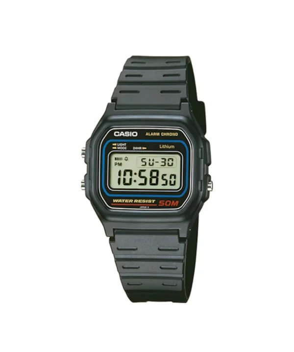 RELOJ CASIO W-59-1VQ -NEGRO