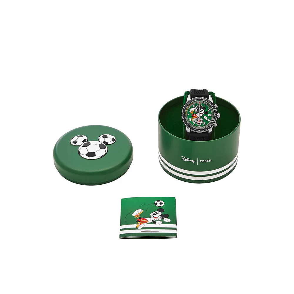 Reloj Mickey Mouse Soccer de Disney x Fossil (LE203) 4 Reloj Mickey Mouse Soccer de Disney x Fossil (LE203) - Imagen 4