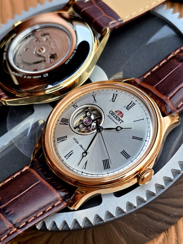 Reloj Orient Corazón abierto TAG00001S (Open Heart)