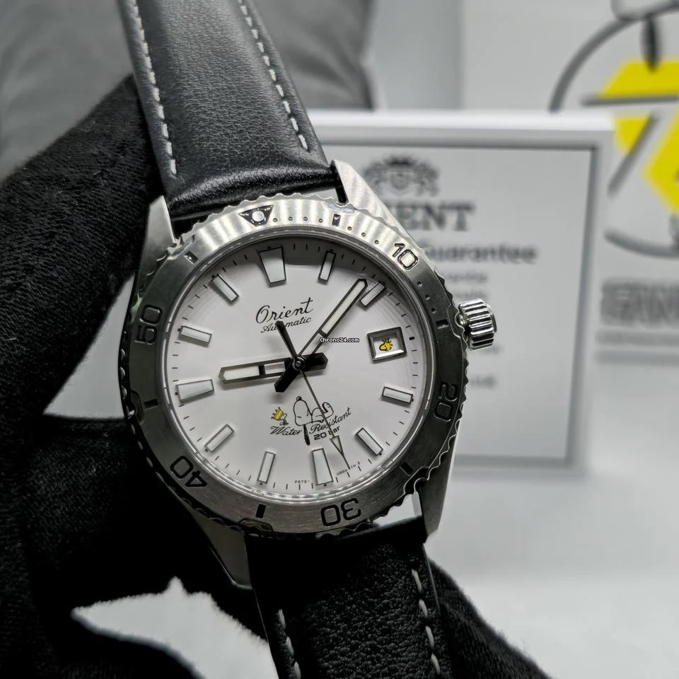 Reloj Orient Edición Limitada Snoopy Mako 40 RA-AC0Q08S 1 Reloj Orient Edición Limitada Snoopy Mako 40 RA-AC0Q08S