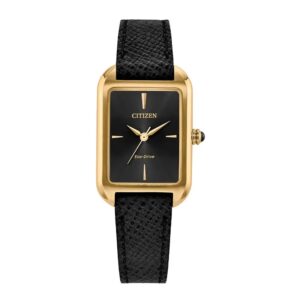 Reloj CITIZEN  Mujer Classic Eco. Reloj Cuero Negro EM1192-01E