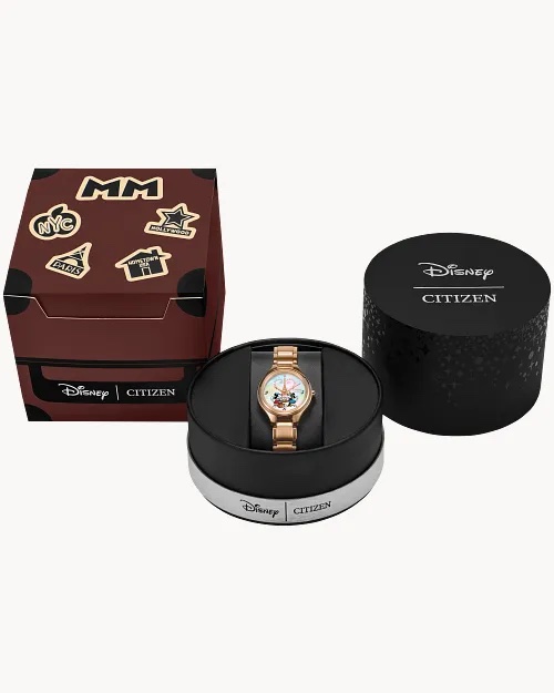 Reloj CITIZEN DAMA Mickey Mouse & Minnie Mouse Take Paris FE2103-52D 4 Reloj CITIZEN DAMA Mickey Mouse & Minnie Mouse Take Paris FE2103-52D - Imagen 4