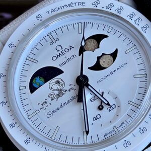 Reloj Swatch x Omega MoonSwatch MISSION TO EARTHPHASE MOONSHINE GOLD (SO33W7O1L)Mision a la Fase Terrestre