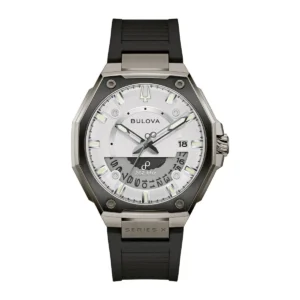 Home 26 Reloj Bulova Hombre Series X. Reloj Silicona Negro 98B457