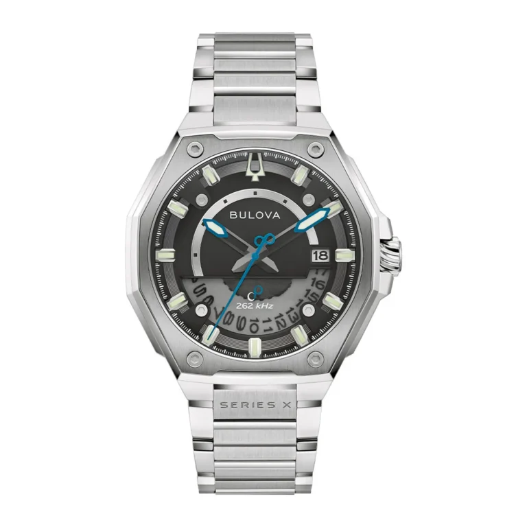 Reloj Bulova Hombre Series X. Reloj Acero Inoxidable Plateado 98B456