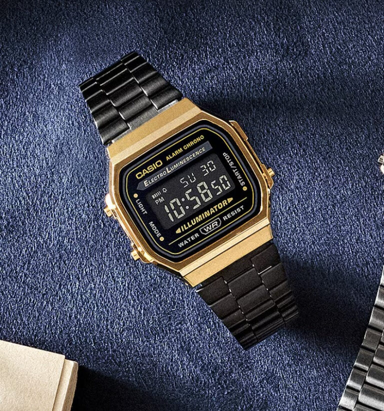 Reloj Casio Hombre (A168WEGB-1B)