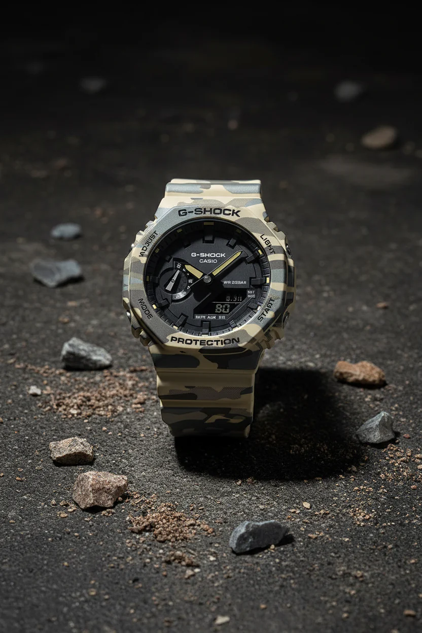 Reloj para Hombre G-Shock (GA-2100CM-5ADR) 3 Reloj para Hombre G-Shock (GA-2100CM-5ADR) - Imagen 3