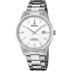 RELOJ CLASICO PARA HOMBRE FESTINA CLASSIC METAL F20511/2 - PLATEADO