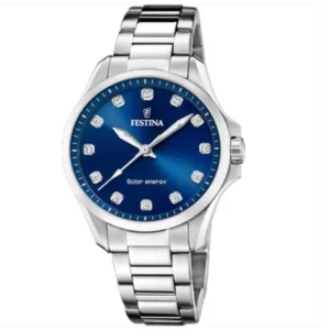 RELOJ PARA MUJER FESTINA AZUL F20654/4 - PLATEADO