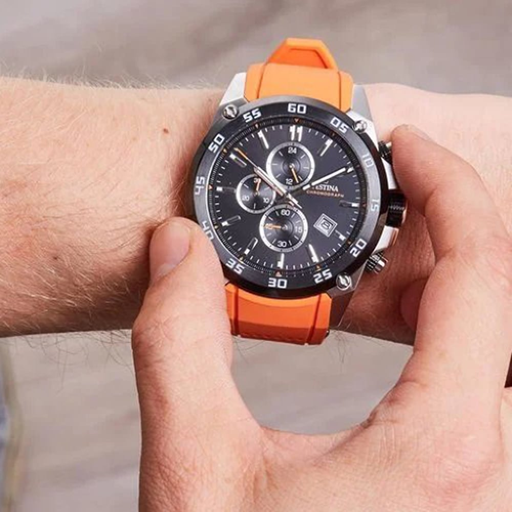 RELOJ ANÁLOGO PARA HOMBRE FESTINA THE ORIGINALS F20330/4 - NARANJA 5 RELOJ ANÁLOGO PARA HOMBRE FESTINA THE ORIGINALS F20330/4 - NARANJA - Imagen 5