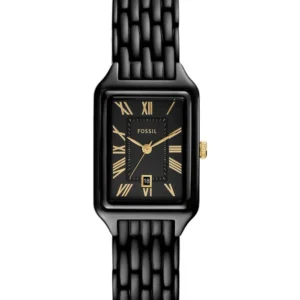 Reloj Fossil Raquel de acero inoxidable negro ES5385