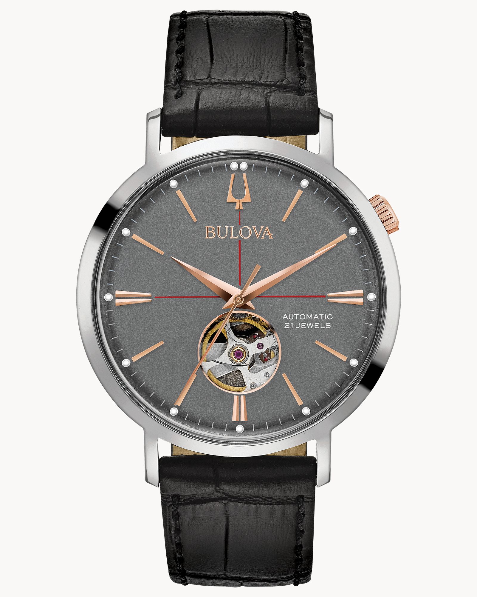 Reloj Bulova Gray Aerojet para Caballero 98A187 1 Reloj Bulova Gray Aerojet para Caballero 98A187