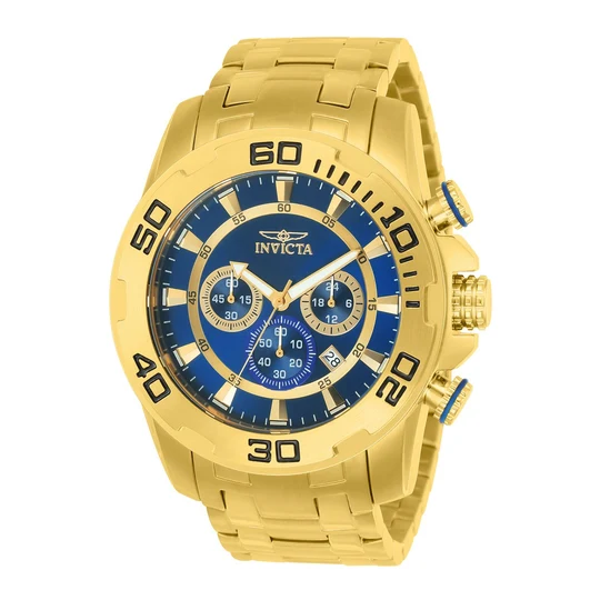 Reloj Para Hombre Invicta Pro Diver 22321 - Oro 4 Reloj Para Hombre Invicta Pro Diver 22321 - Oro - Imagen 4