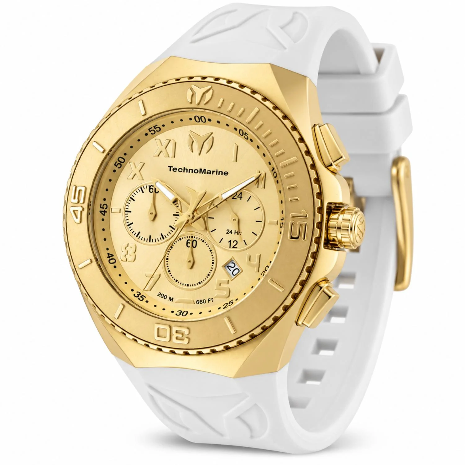 Reloj Deportivo Para Hombre Technomarine Manta TM-225006 - Blanco 4 Reloj Deportivo Para Hombre Technomarine Manta TM-225006 - Blanco - Imagen 4