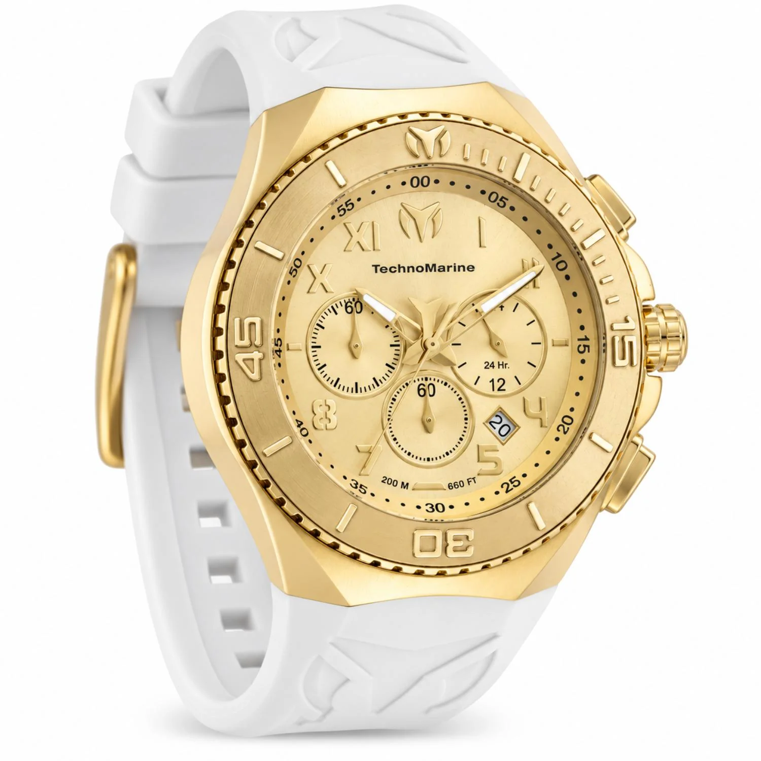 Reloj Deportivo Para Hombre Technomarine Manta TM-225006 - Blanco 3 Reloj Deportivo Para Hombre Technomarine Manta TM-225006 - Blanco - Imagen 3