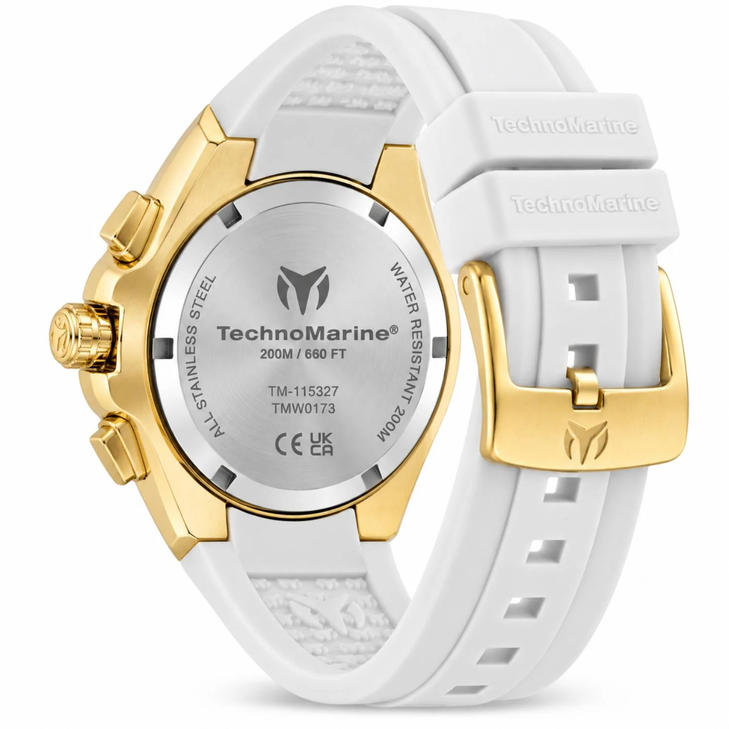 Reloj Deportivo Para Hombre Technomarine Manta TM-225006 - Blanco 2 Reloj Deportivo Para Hombre Technomarine Manta TM-225006 - Blanco - Imagen 2